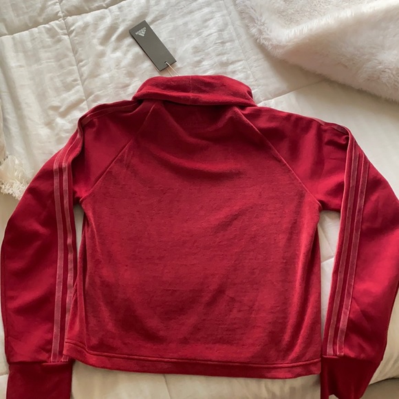 Adidas funnel neck  sweatshirt - Picture 1 of 3
